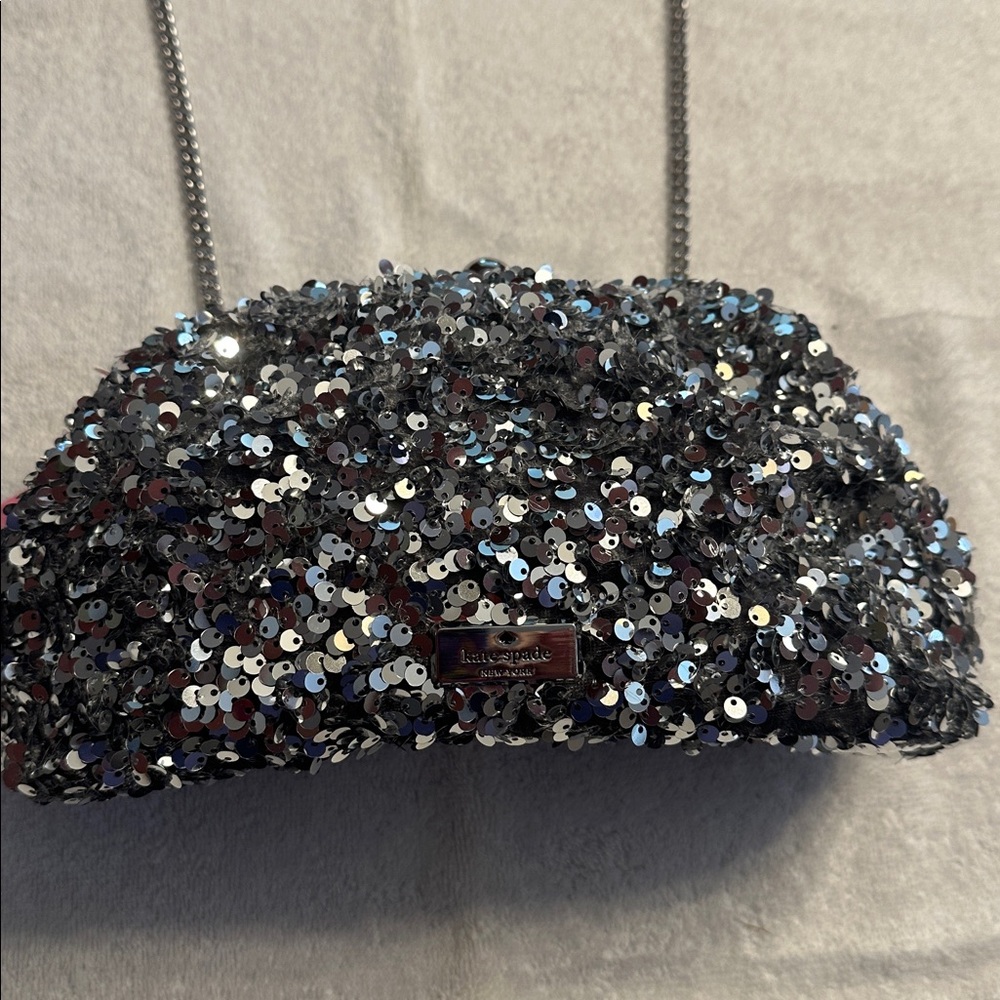 NEW! Kate Spade Glittering Sequin Clutch